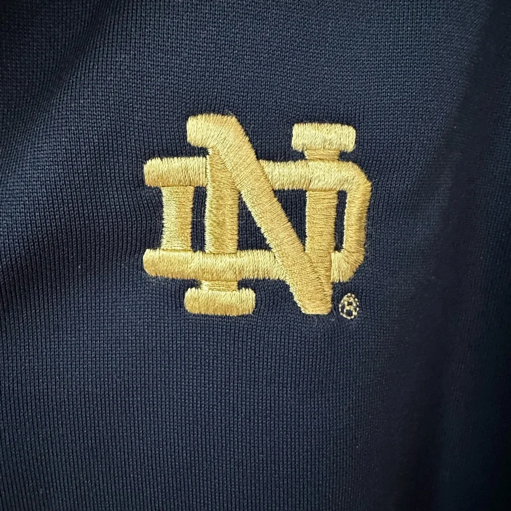 Men’s adidas Notre Dame golf 1/4 zip